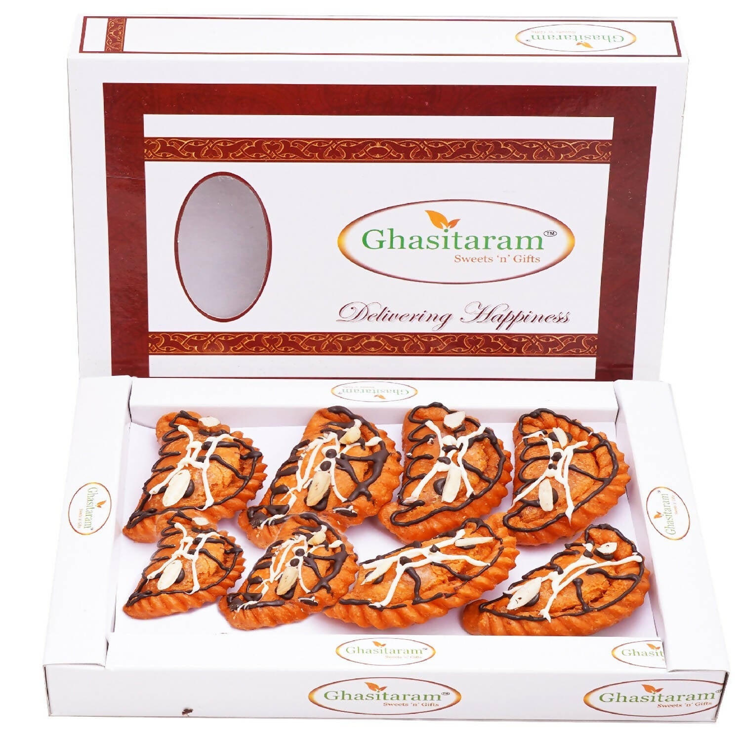 Ghasitaram Orange Flavoured Gujiya
