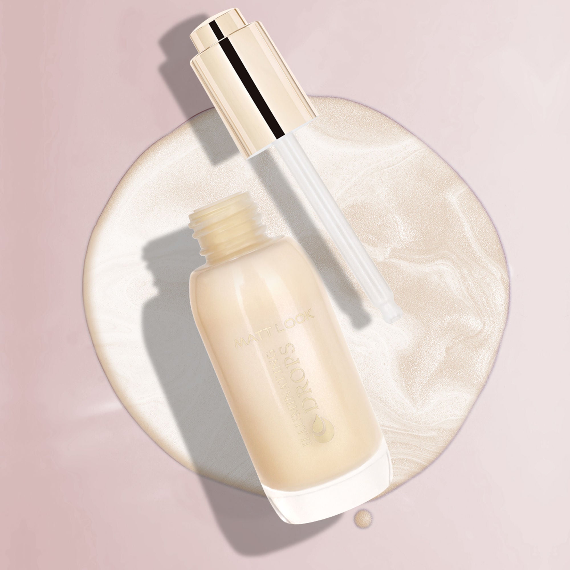 Matt Look Illuminating Drops Liquid Highlighter - 002 Gold Glimmer