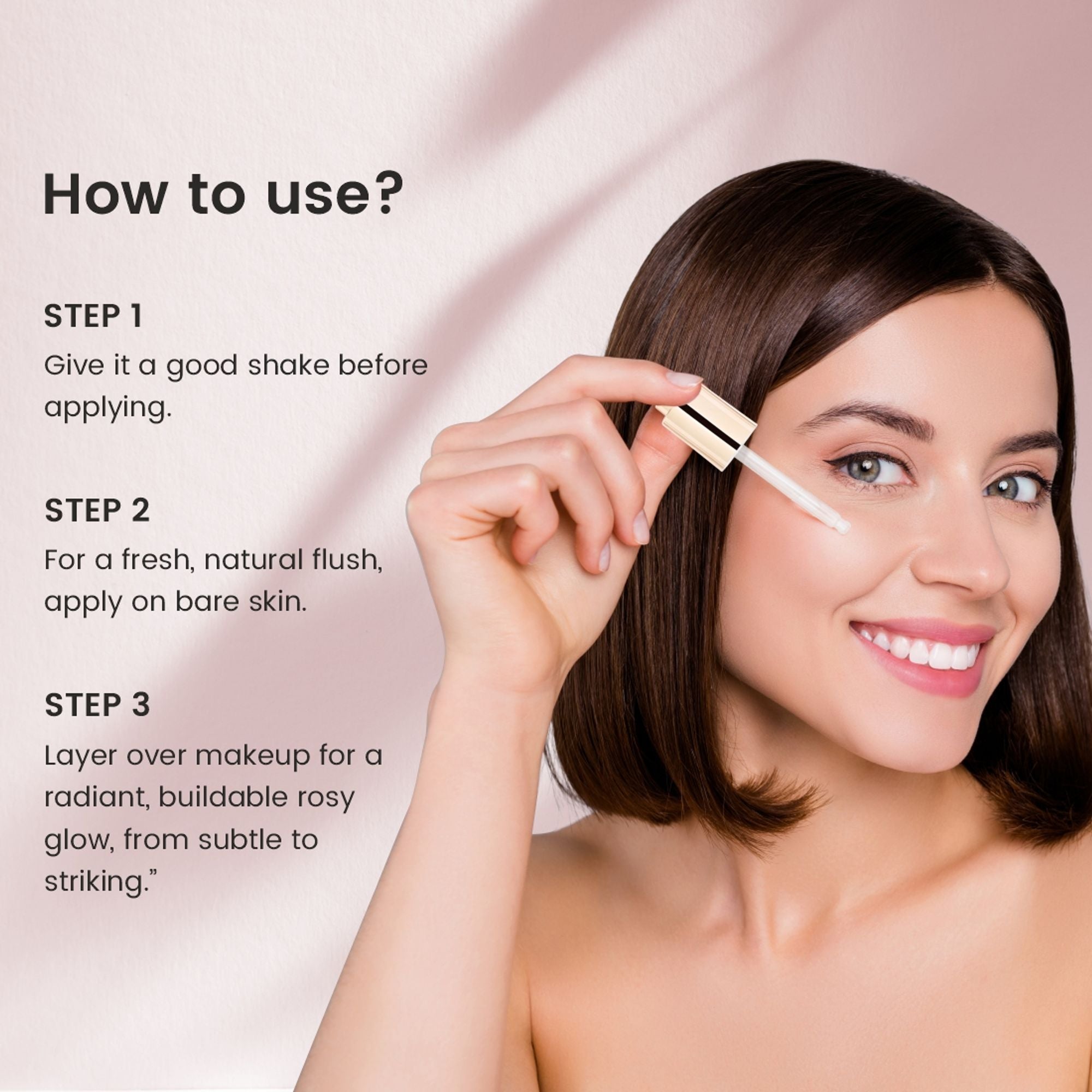 Matt Look Illuminating Drops Liquid Highlighter - 004 Roseate Sheen