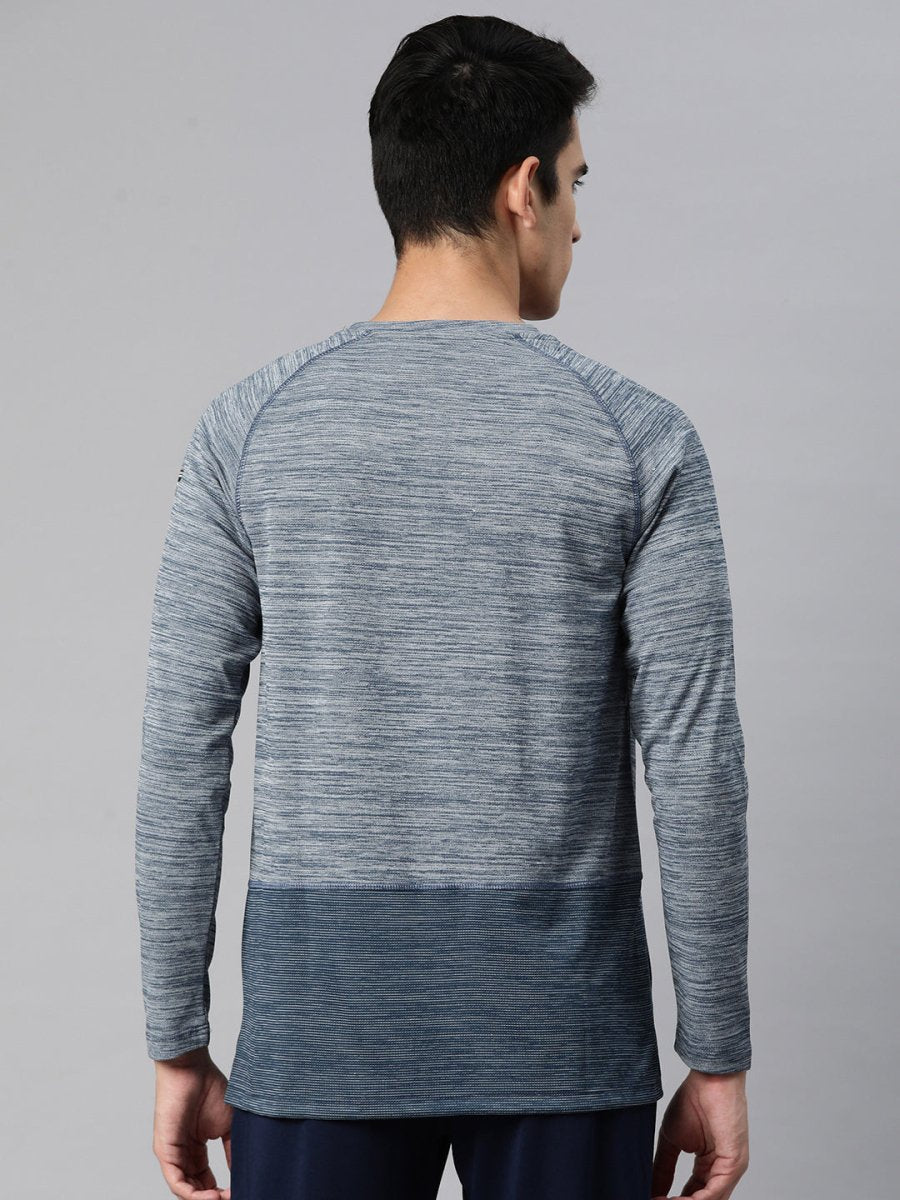 Alcis Men Brand Logo Printed Anti Static Slim Fit T-shirt