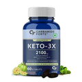Carbamide Forte Keto-3X Fat Burner Tablets with Garcinia