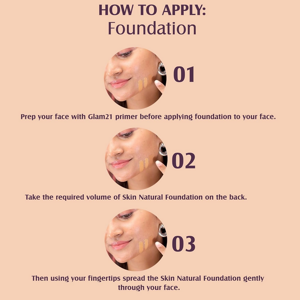 Glam21 Pick Me Matte Foundation - Cheese Cake