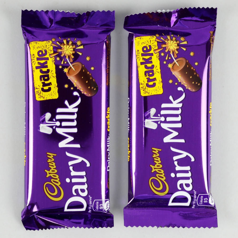 Bal Ganesha Rakhi & Dairy Milk Crackle Chocolates