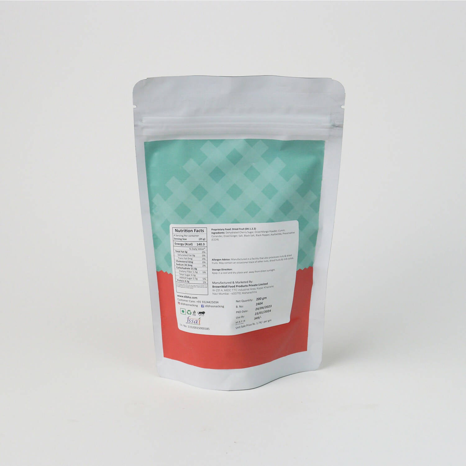 Dibha - Honest Snacking Masala Cherry