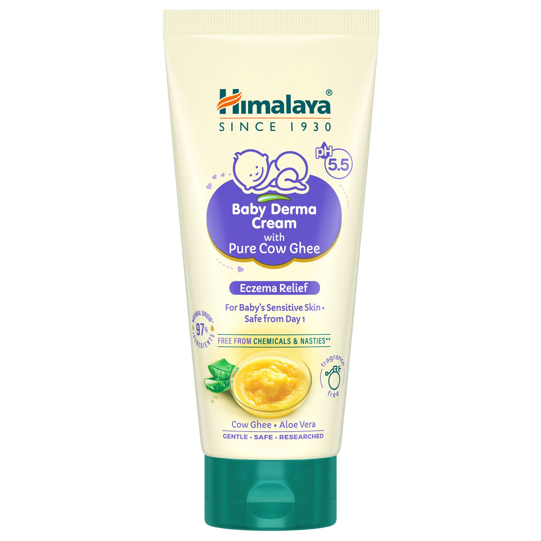 Himalaya Herbals Baby Derma Cream with Pure Cow Ghee