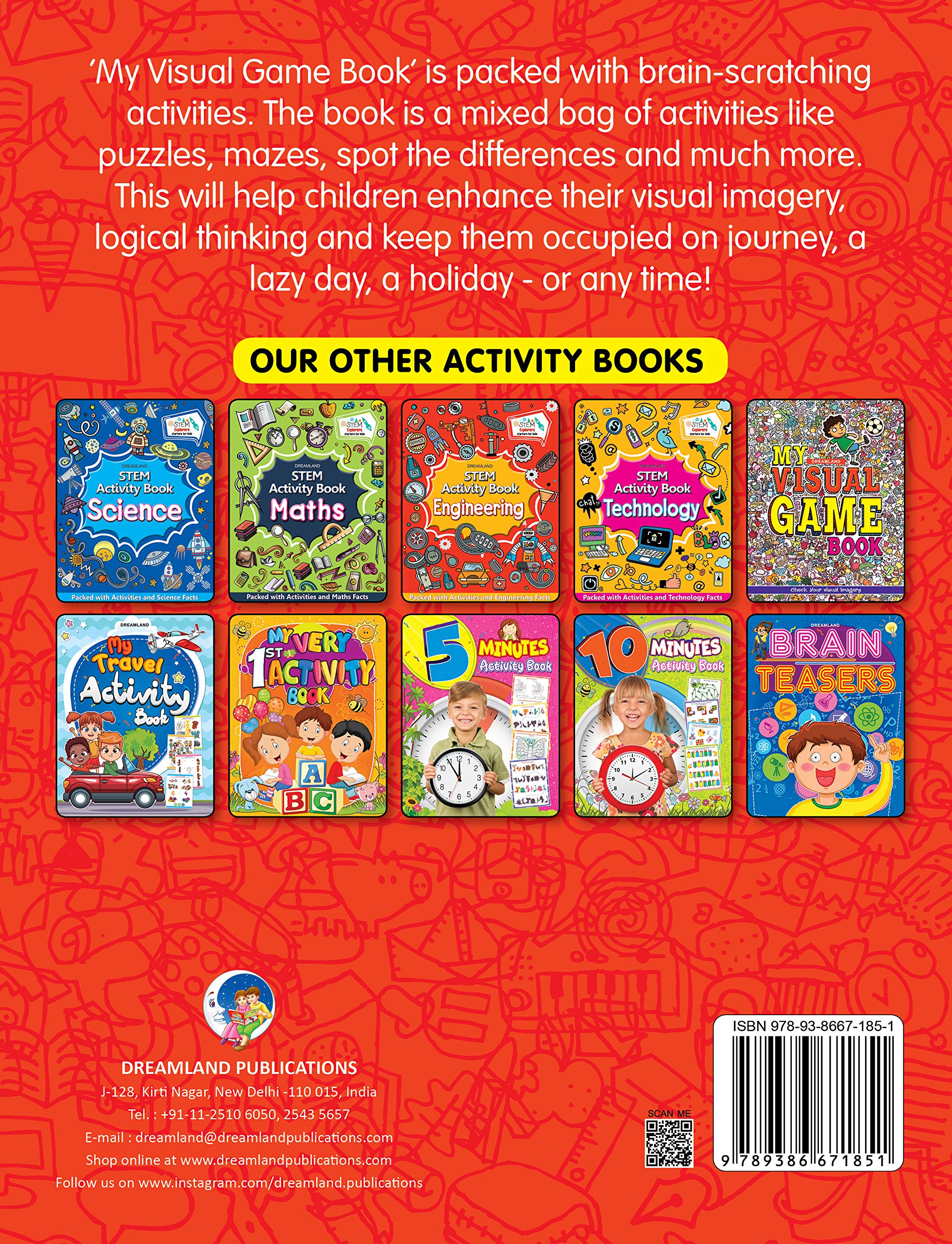 Dreamland My Visual Game Book