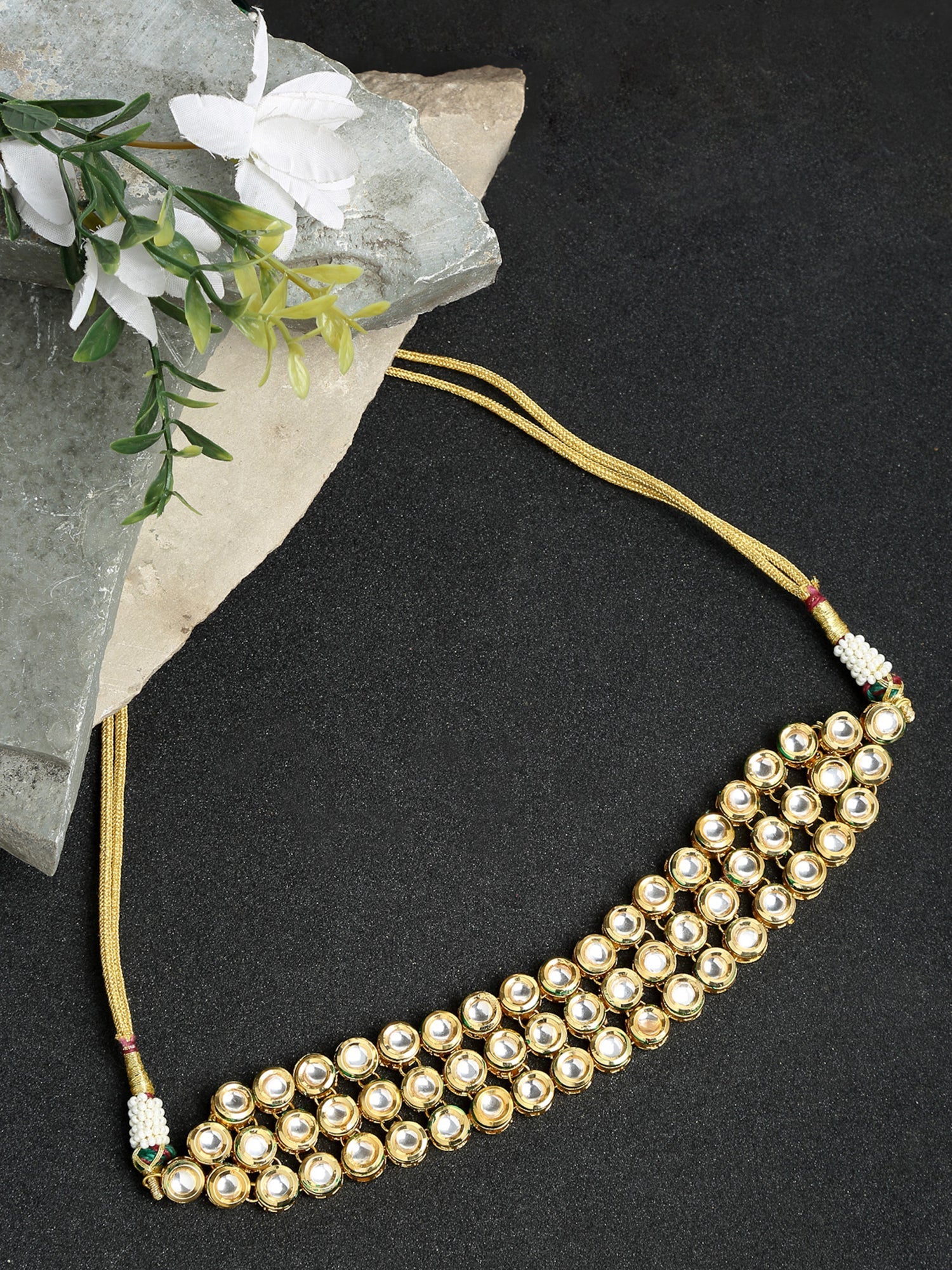 Kundan Choker - Ruby Raang