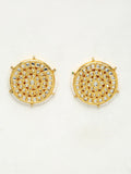Kundan Earrings - Ruby Raang