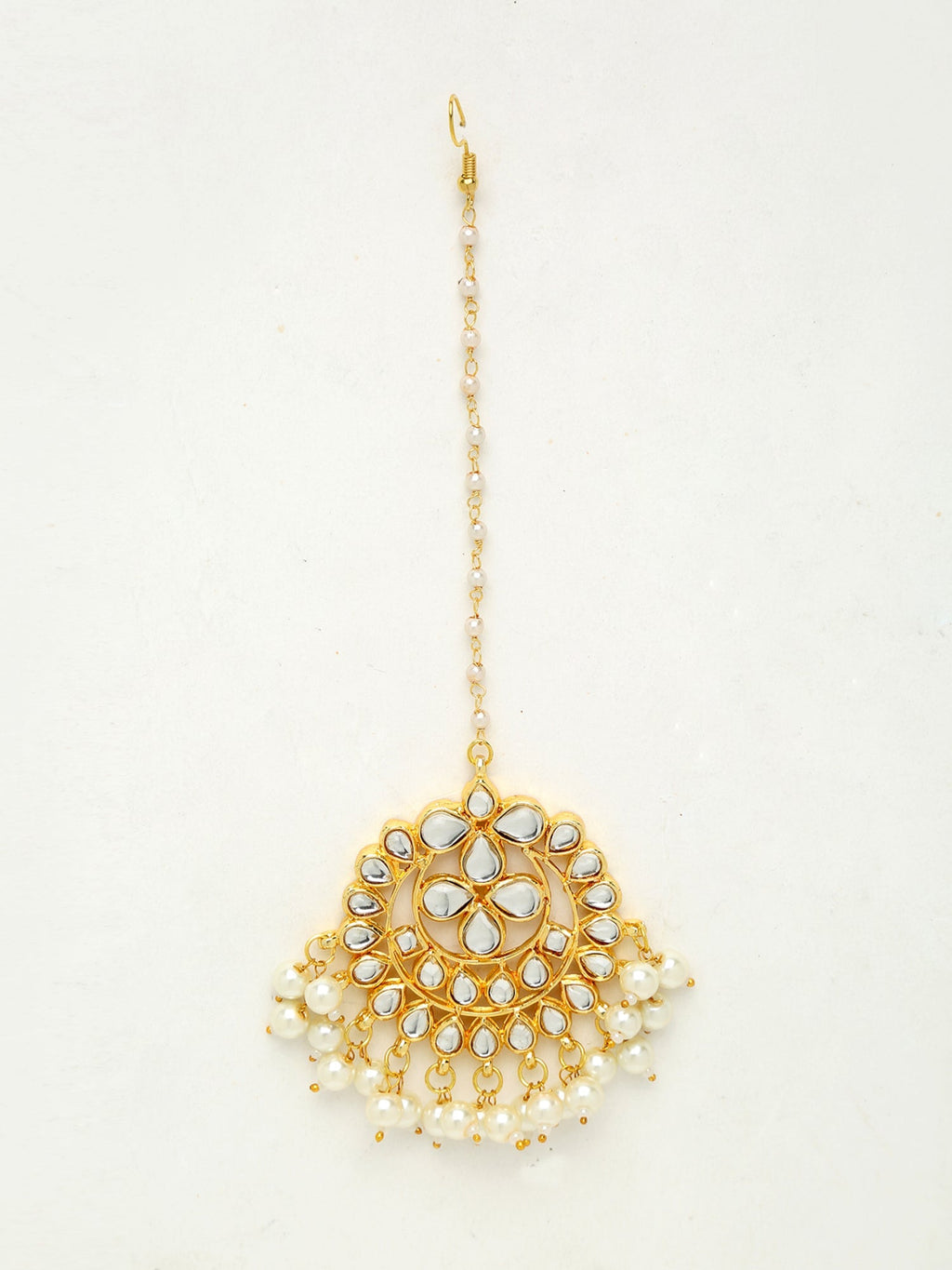 Kundan Maang Tikka - Ruby Raang