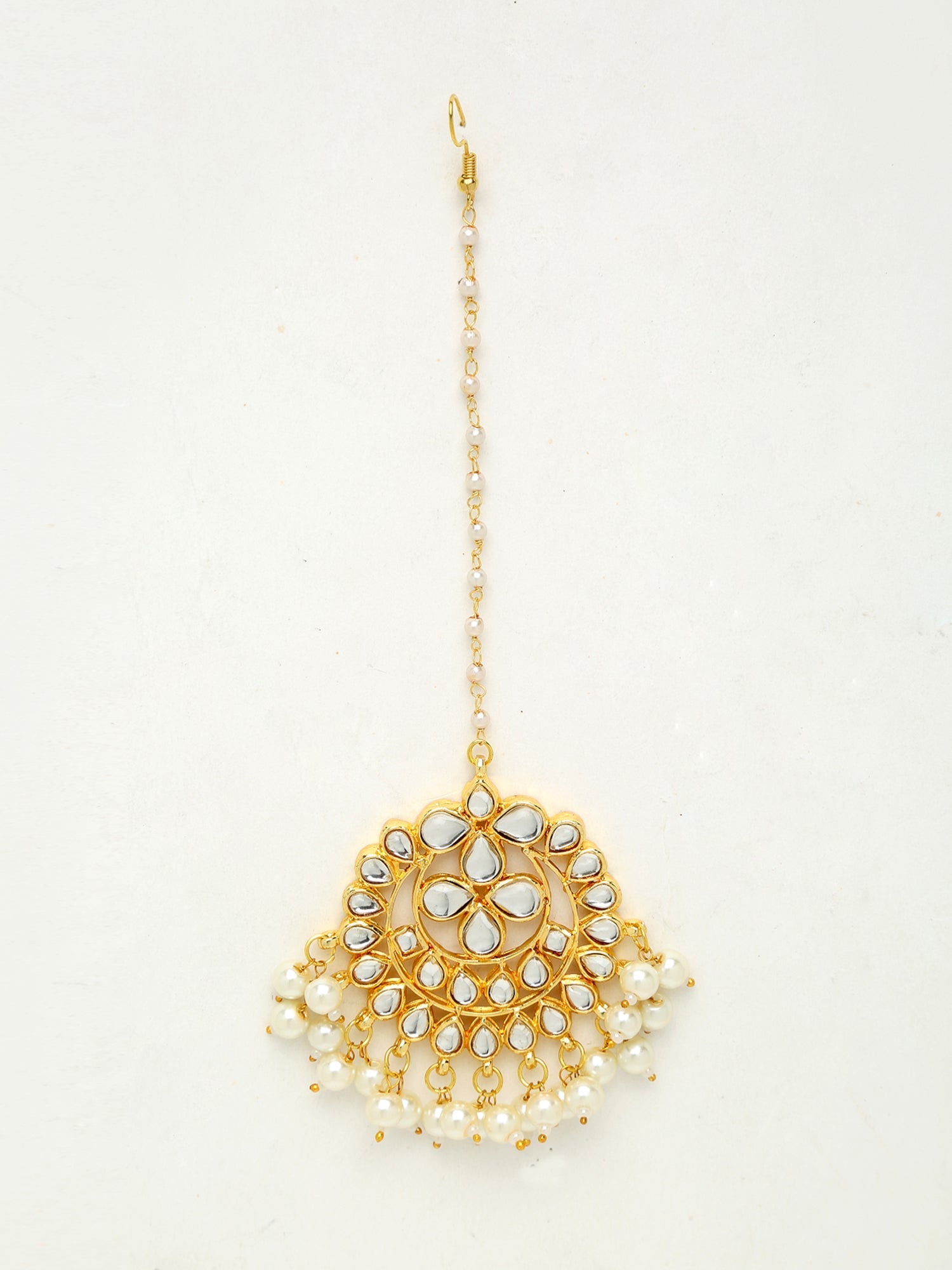 Kundan Maang Tikka - Ruby Raang