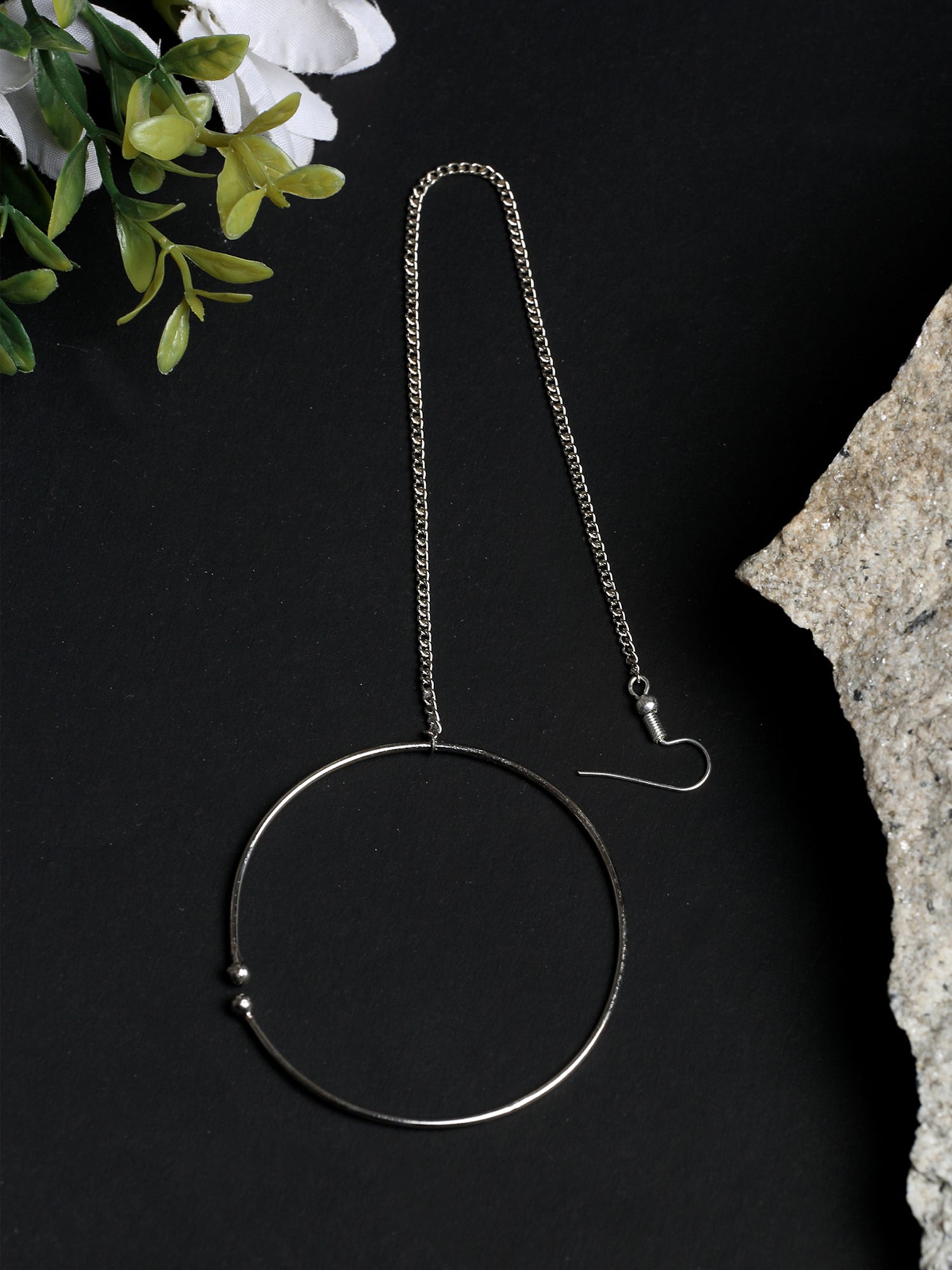 Silver Nose Ring - Ruby Raang
