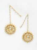 Kundan Studs - Ruby Raang