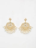 Kundan & Pearl Earrings - Ruby Raang