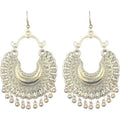 MS Fashion India Stylish And Party Wear Silver Earrings