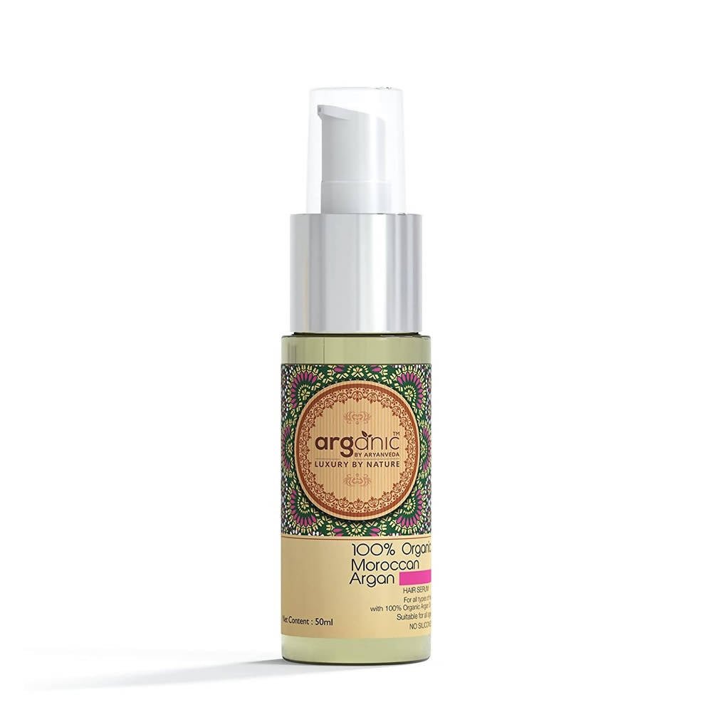 Aaryanveda Arganic Organic Moroccan Argan Hair Serum