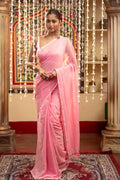 Very Much Indian Mastaani - Pure Mul Cotton Handloom Saree - Soft Pink