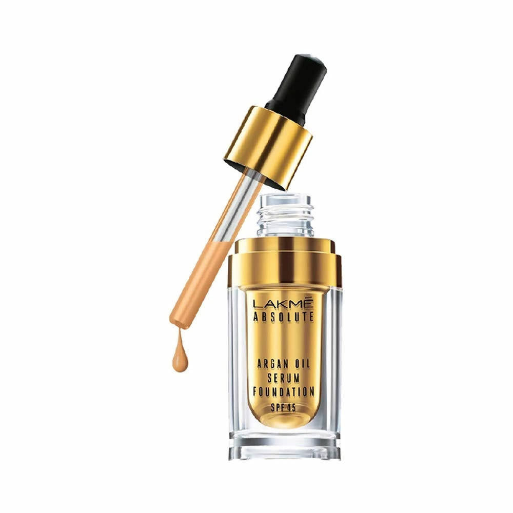 Lakme Absolute Argan Oil Serum Foundation With Spf 45 , Ivory Cream