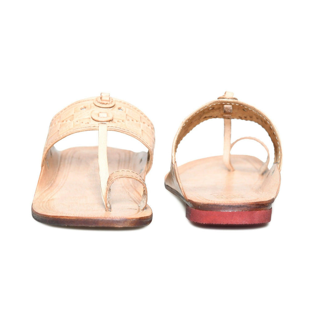 Stepsoft Men’S Leather Kolhapuri Chappals – Traditional Ethnic Footwear