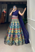Lehenga Mart Designer Wedding Lehenga Choli For Women - Blue