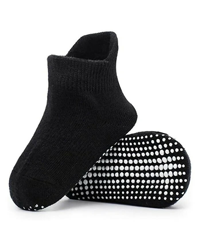 AHC Baby Boy's & Baby Girl's Ankle Length Anti Slip Socks