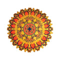 Stickerbazaar Micro Golden Embossing Rangoli Stickers