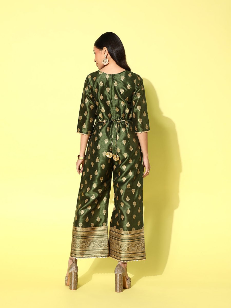 Ahalyaa Printed Basic Jumpsuit