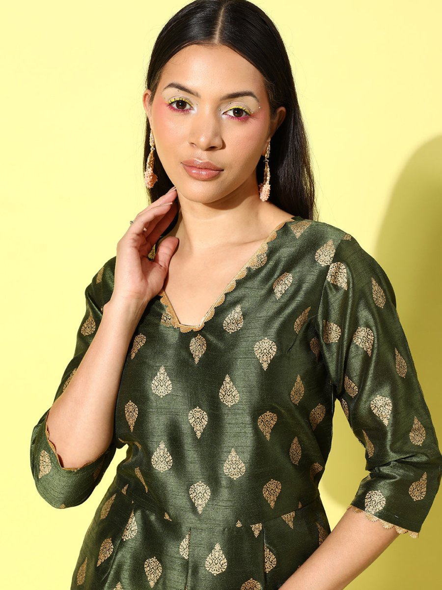 Ahalyaa Printed Basic Jumpsuit