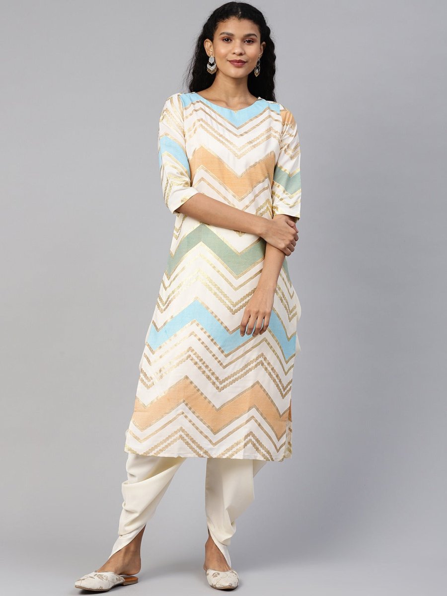 Ahalyaa Women Long And Short Kurta With Pant