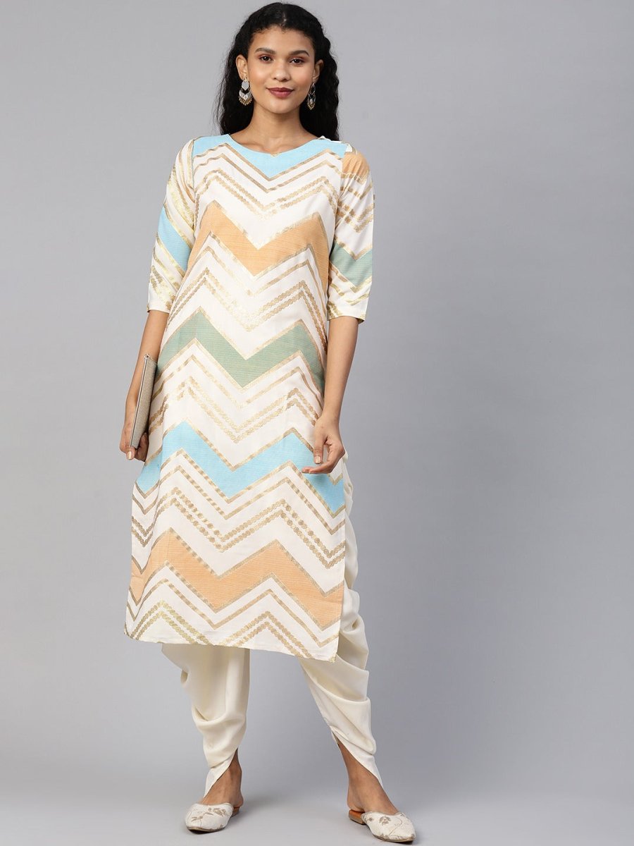 Ahalyaa Women Long And Short Kurta With Pant