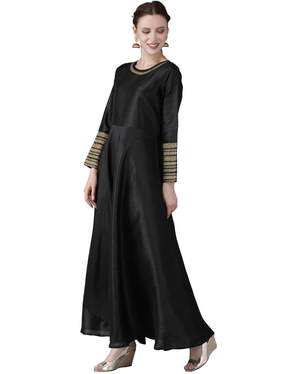 Ahalyaa Women Solid Kurta with Beautiful Dupatta Set