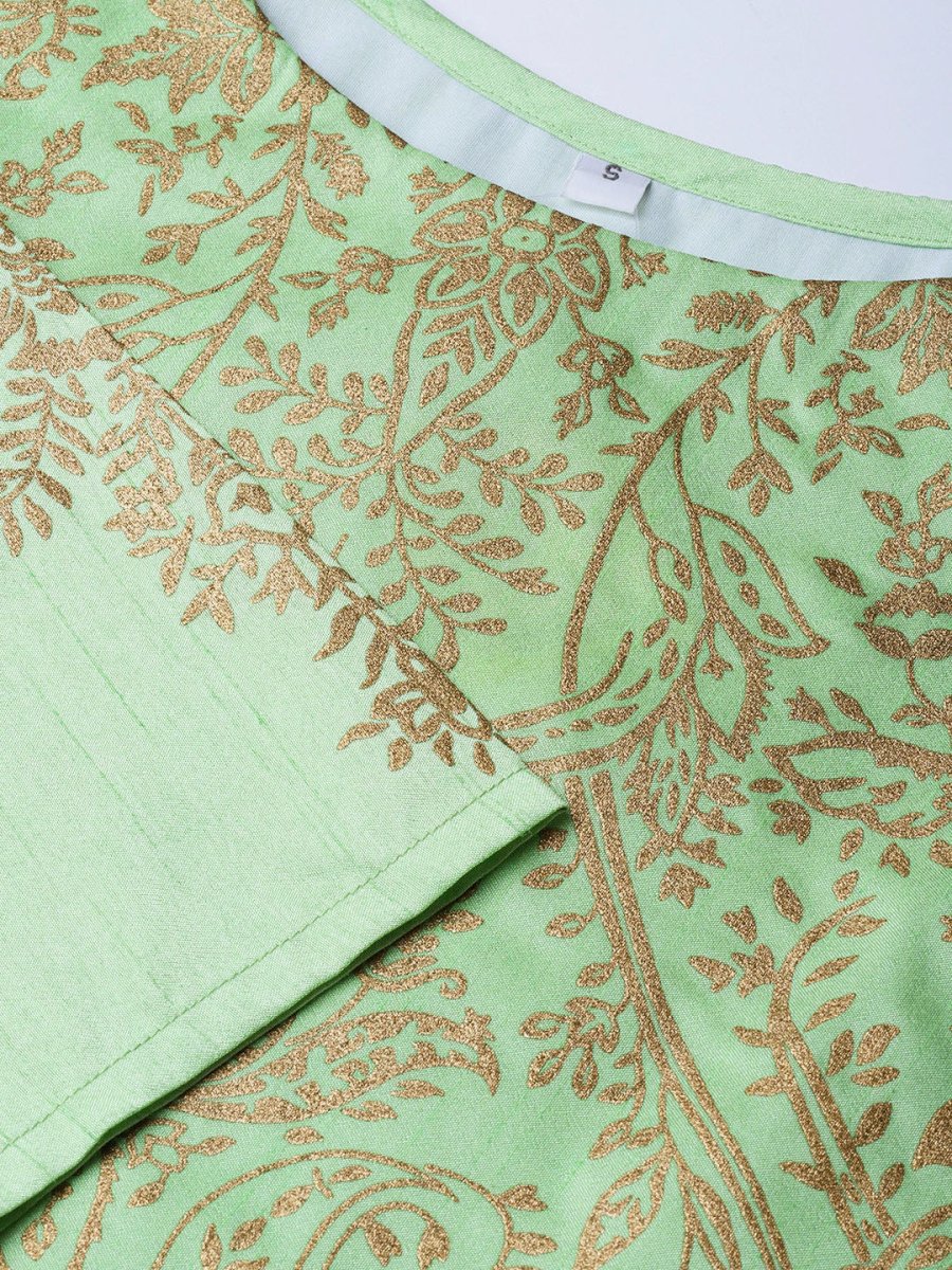 Ahalyaa Printed Straight Kurta Set