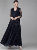 Ahalyaa Women Printed Maxi Dress
