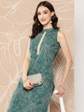 Ahalyaa Floral Printed Regular Kurta with Palazzos
