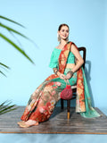 Ahalyaa Floral Printed Saree