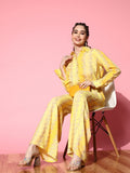 Ahalyaa Floral Printed Shirt and Palazzos
