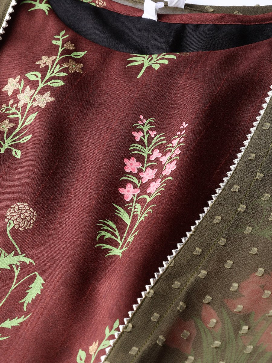 Ahalyaa Women Beautiful Printed Indo Western Set