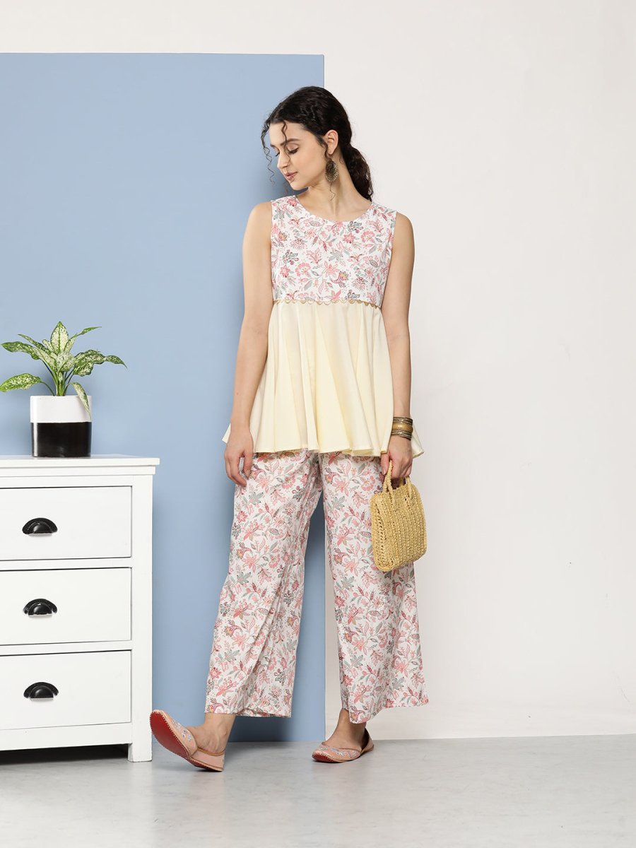 Ahalyaa Women Floral Print Co-Ords