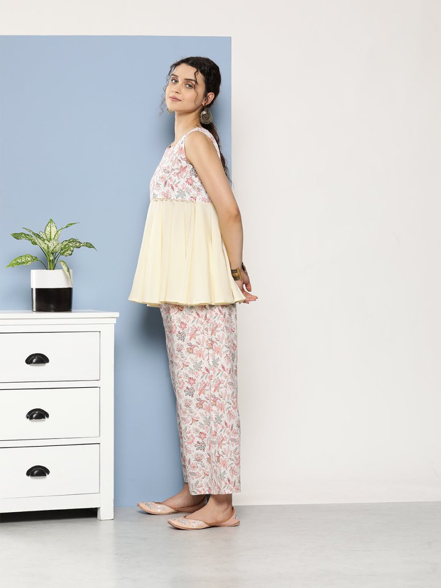 Ahalyaa Women Floral Print Co-Ords