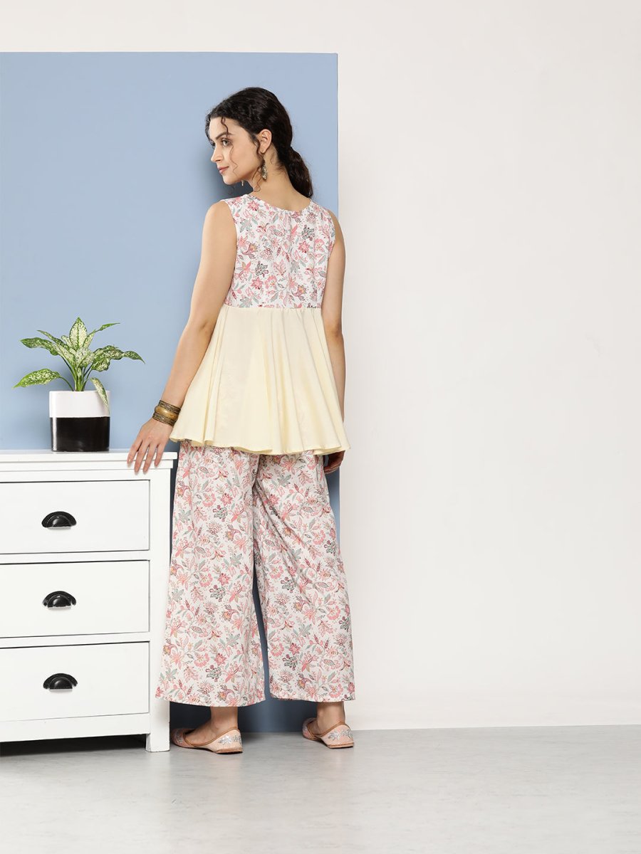 Ahalyaa Women Floral Print Co-Ords
