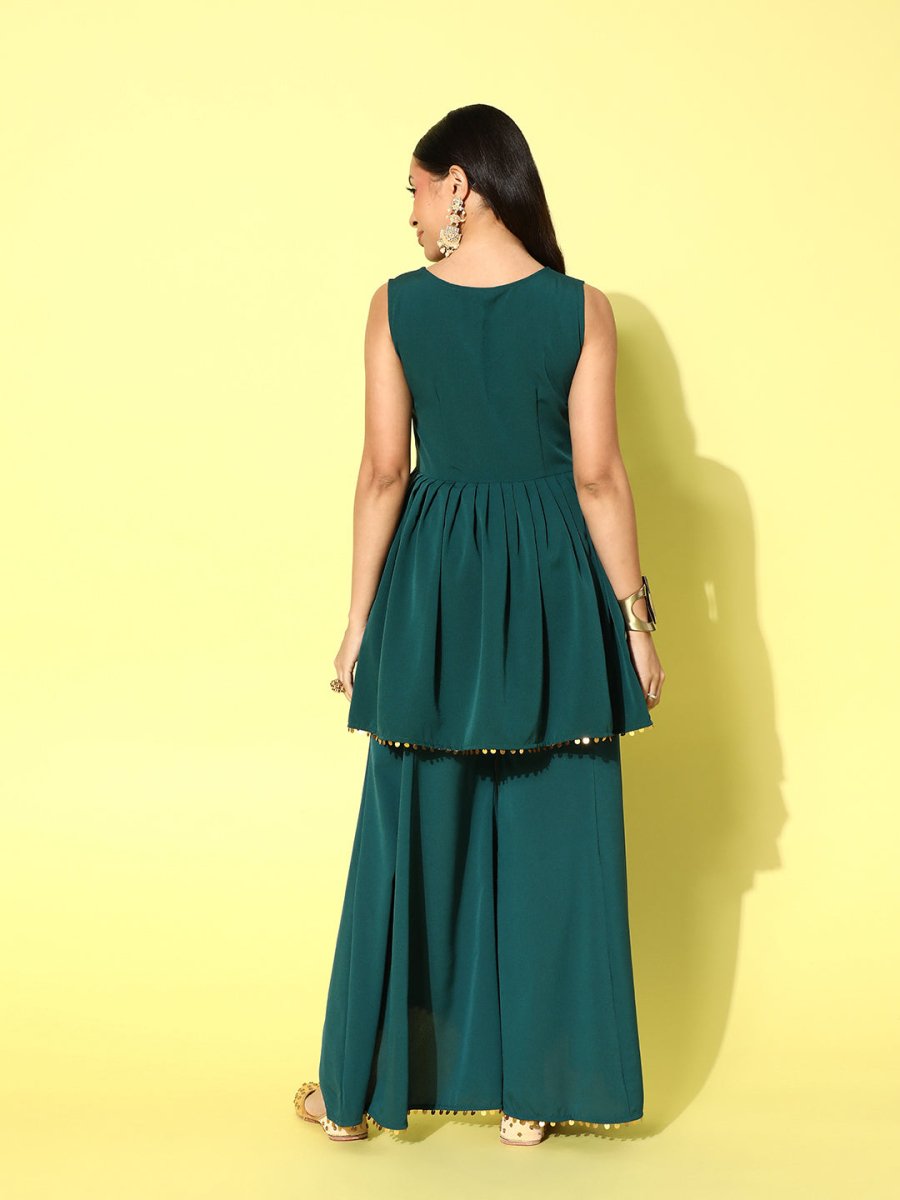 Ahalyaa Printed Tunic with Palazzos