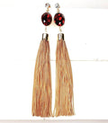 Bling Accessories Swarovski Siam Garnet Red Earrings