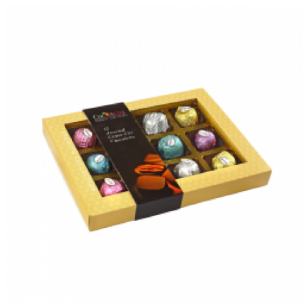 Karachi Bakery 12 Assorted Center Fill Chocolates