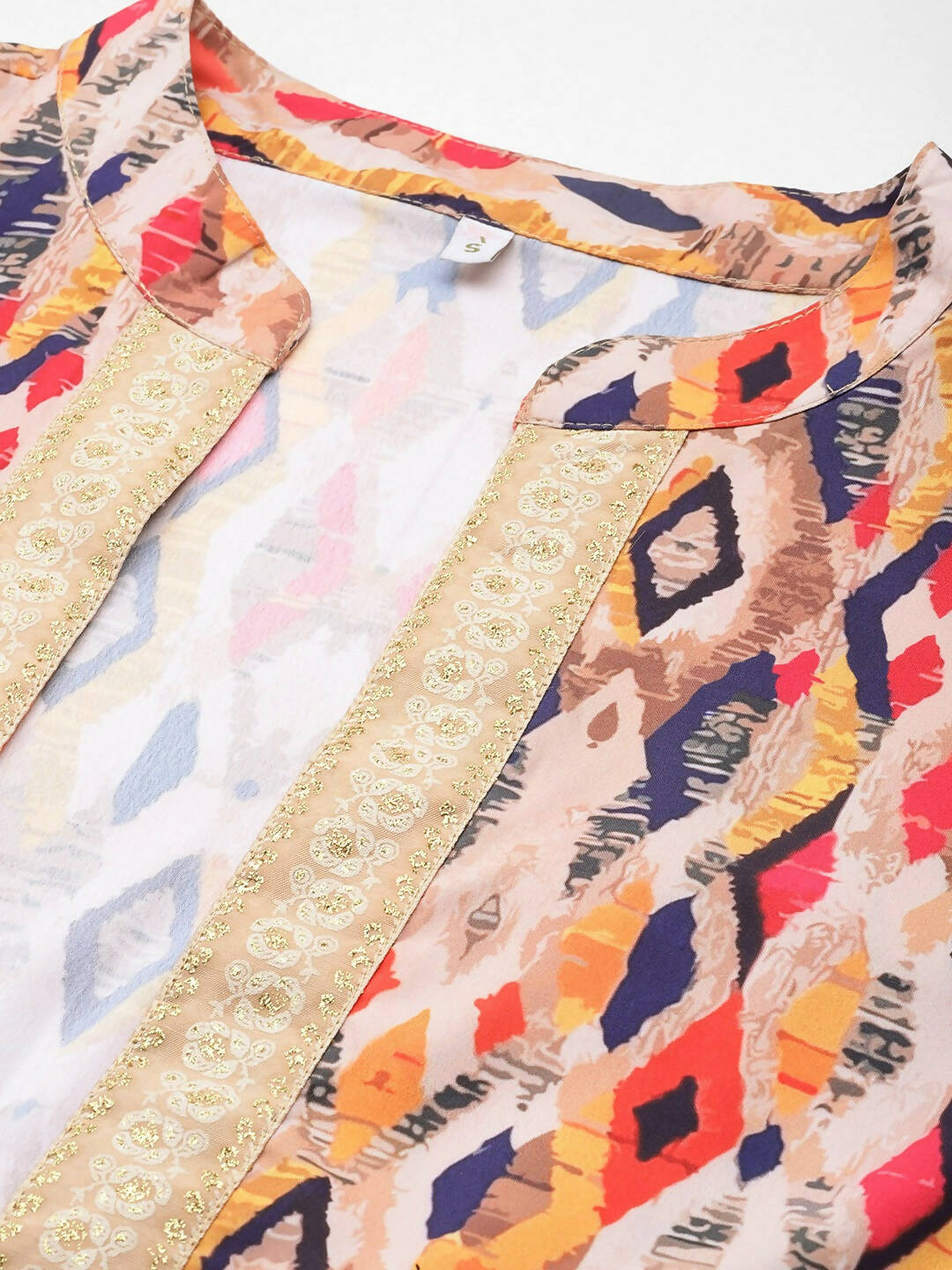 Ahalyaa Women Printed Ethnic Co-Ords - Blue Color