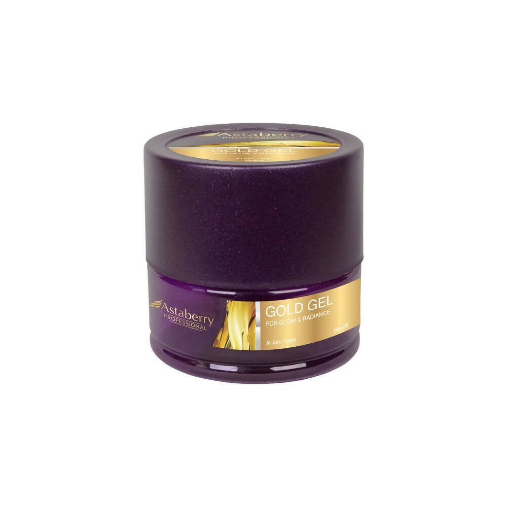 Astaberry Professional Gold Face Gel for Glow & Radiance