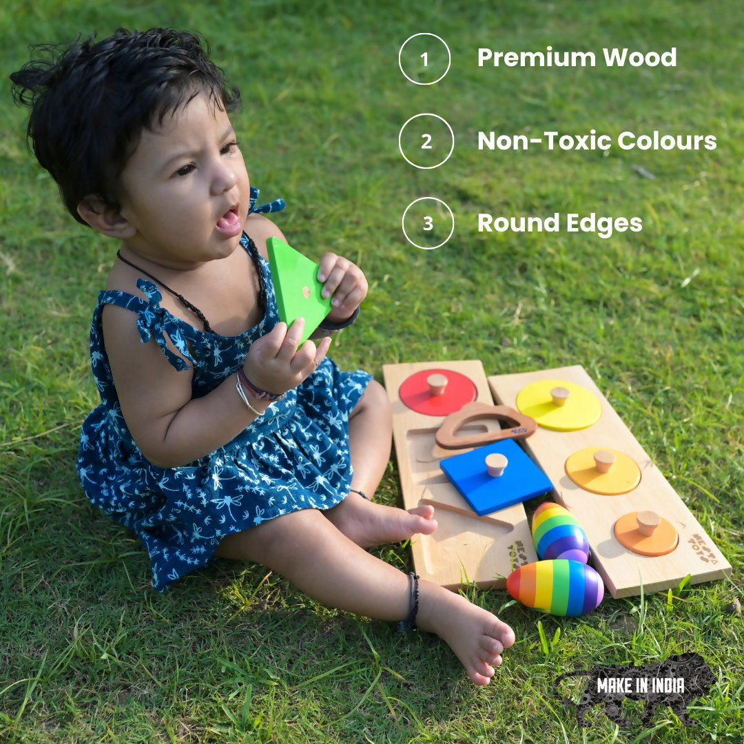 Nesta Toys Beech Wooden Cloud Teether, Baby Shower Gift, Newborn Toy (0-1.5 Years)