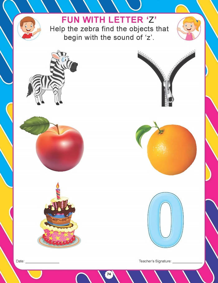 Pre-Nursery English Book