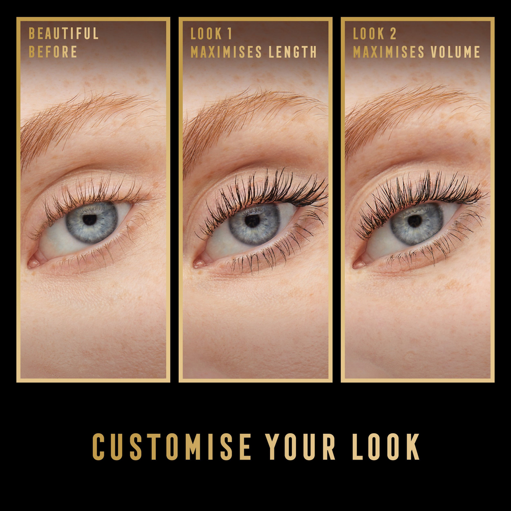 Max Factor Masterpiece 2 In 1 Lash Wow Mascara - 001 Black