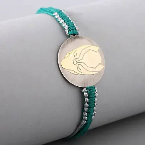 Black Panther Rakhi & Amul Hazelnut Chocolate