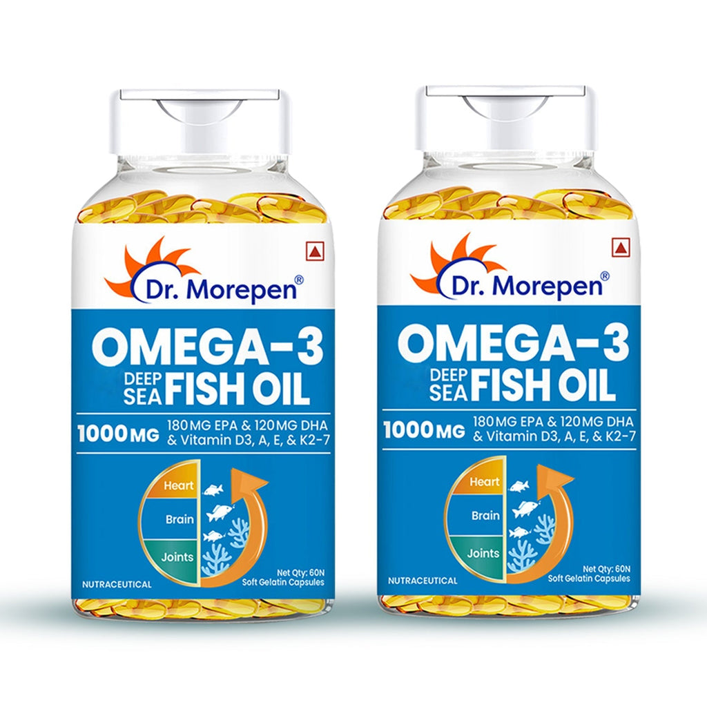 Dr Morpen Omega-3 1000Mg Deep Sea Fish Oil Softgel Capsules
