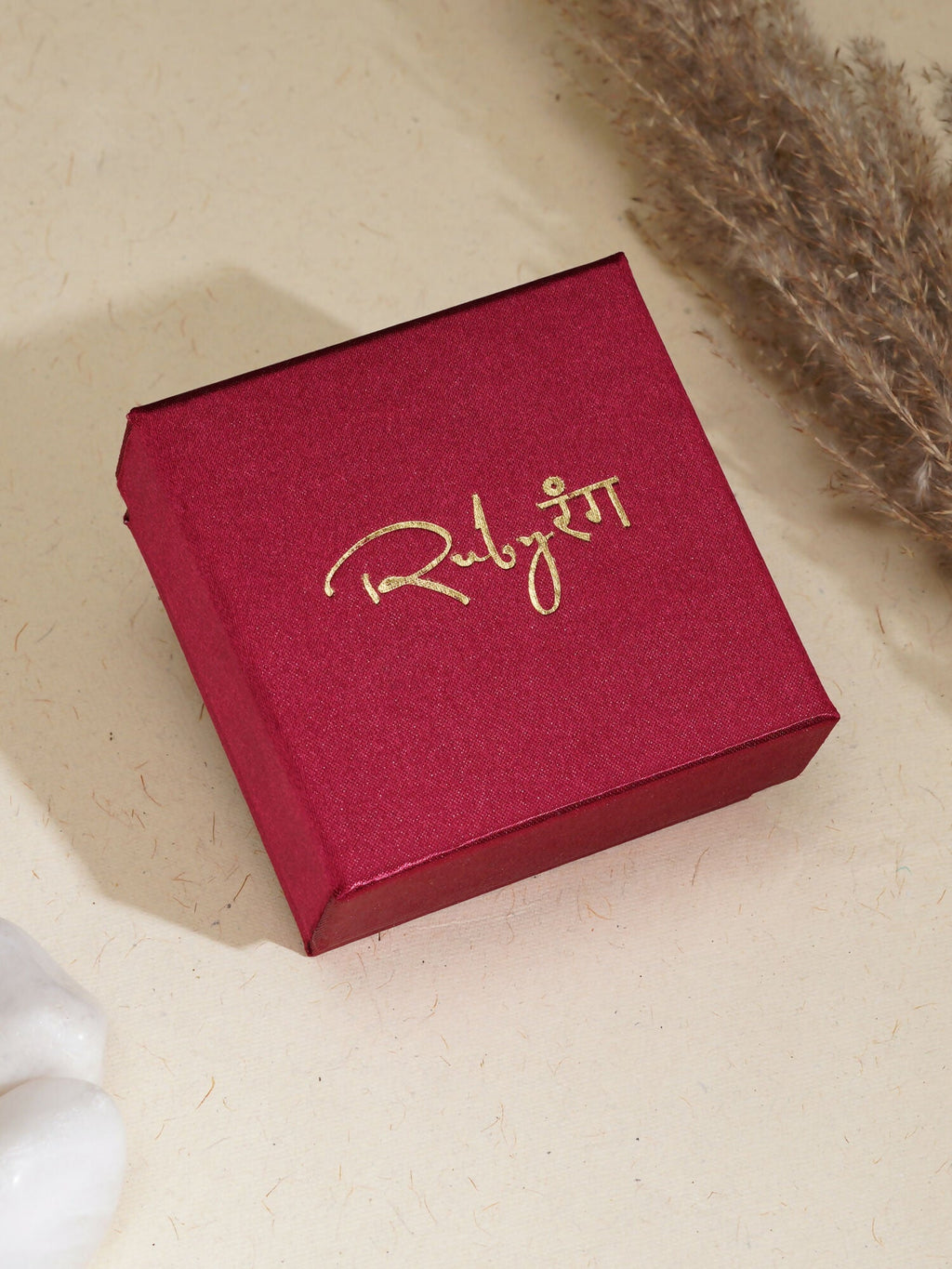 Golden Haathphool (Gold) - Ruby Raang
